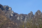 AL PIZZO GRANDE del Sornadello (1550 m) sul sentiero ‘Passo Lumaca’ con giro ad anello da Cornalita il 18 marzo 2017  - FOTOGALLERY
